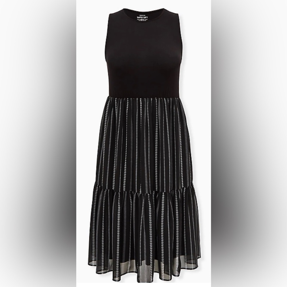 Torrid Midi Super Soft Shirred Dress